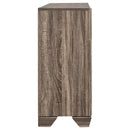 Kauffman 6-drawer Dresser Washed Taupe