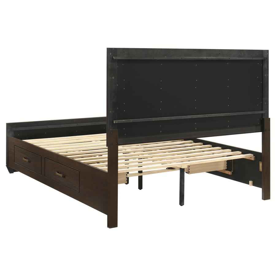 Kauffman 5-piece Queen Bedroom Set Dark Cocoa