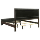 Kauffman 4-piece California King Bedroom Set Dark Cocoa