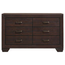 Kauffman 4-piece California King Bedroom Set Dark Cocoa