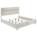 Miranda 5-piece Eastern King Bedroom Set White - Home & Sleep Outlet
