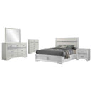 Miranda 5-piece Queen Bedroom Set White - Home & Sleep Outlet