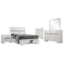 Miranda 5-piece Full Bedroom Set White - Home & Sleep Outlet