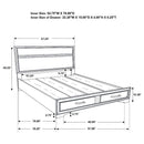 Miranda 5-piece Full Bedroom Set White - Home & Sleep Outlet