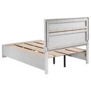 Miranda 51-inch Wood Full Storage Panel Bed White - Home & Sleep Outlet