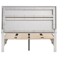 Miranda 51-inch Wood Full Storage Panel Bed White - Home & Sleep Outlet