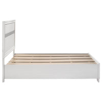 Miranda 51-inch Wood Full Storage Panel Bed White - Home & Sleep Outlet