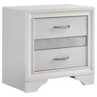 Miranda 4-piece Eastern King Bedroom Set White - Home & Sleep Outlet