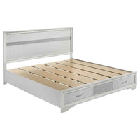 Miranda 5-piece Eastern King Bedroom Set White - Home & Sleep Outlet