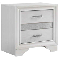 Miranda 5-piece Eastern King Bedroom Set White - Home & Sleep Outlet
