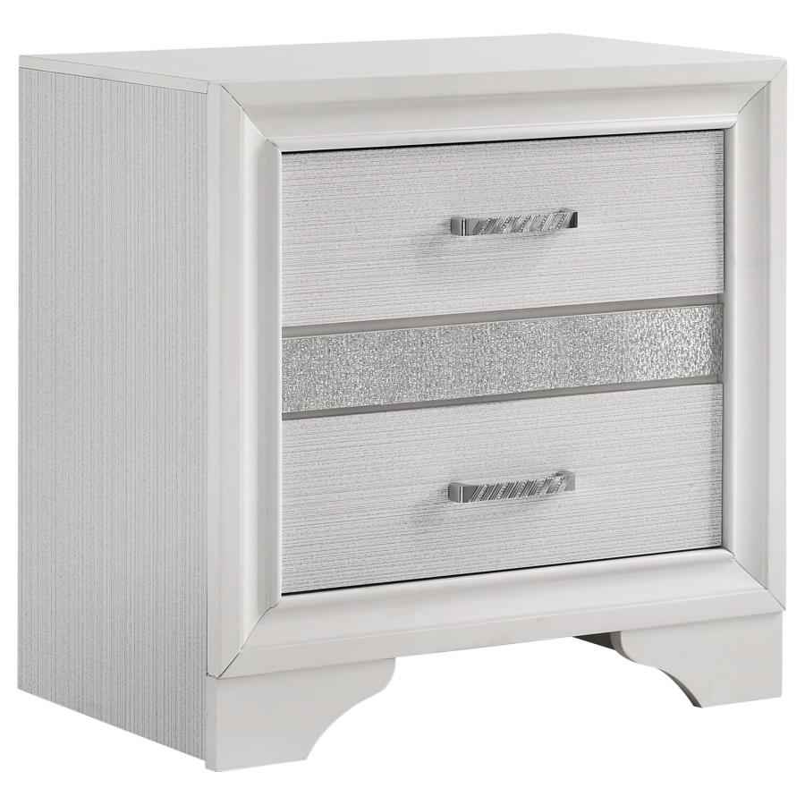 Miranda 5-piece Eastern King Bedroom Set White - Home & Sleep Outlet