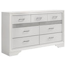 Miranda 5-piece Eastern King Bedroom Set White - Home & Sleep Outlet