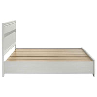 Miranda 51-inch Wood Eastern King Storage Panel Bed White - Home & Sleep Outlet