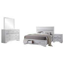 Miranda 4-piece California King Bedroom Set White - Home & Sleep Outlet