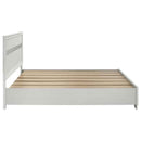 Miranda 51-inch Wood California King Storage Panel Bed White - Home & Sleep Outlet