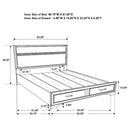 Miranda 4-piece Queen Bedroom Set White - Home & Sleep Outlet
