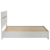 Miranda 51-inch Wood Queen Storage Panel Bed White - Home & Sleep Outlet