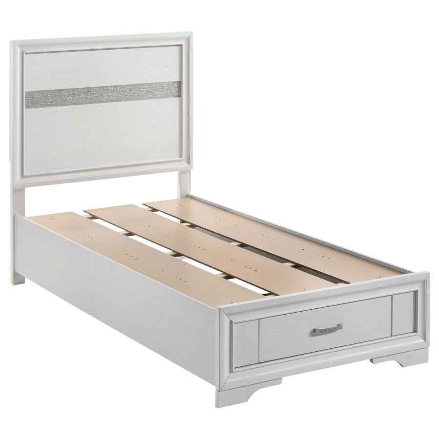 Miranda 4-piece Twin Bedroom Set White - Home & Sleep Outlet