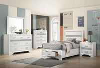 Miranda 5-piece Twin Bedroom Set White - Home & Sleep Outlet