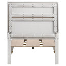 Miranda 51-inch Wood Twin Storage Panel Bed White - Home & Sleep Outlet