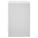 Miranda 3-drawer Nightstand Bedside Table White - Home & Sleep Outlet