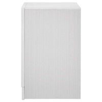 Miranda 3-drawer Nightstand Bedside Table White - Home & Sleep Outlet