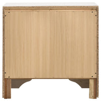 Miranda 3-drawer Nightstand Bedside Table White - Home & Sleep Outlet