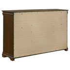 Garland 4-piece Queen Bedroom Set Brown Cherry