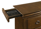 Garland 4-piece Queen Bedroom Set Brown Cherry