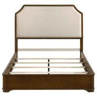 Garland 58-inch Queen Panel Bed Cream and Brown Cherry