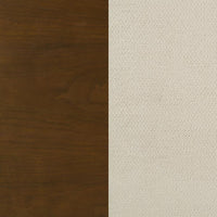 Garland 58-inch Queen Panel Bed Cream and Brown Cherry
