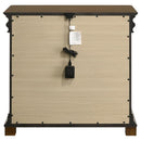 Garland 2-drawer Nightstand Bedside Table Brown Cherry