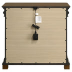Garland 2-drawer Nightstand Bedside Table Brown Cherry