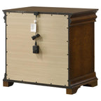 Garland 2-drawer Nightstand Bedside Table Brown Cherry