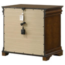 Garland 2-drawer Nightstand Bedside Table Brown Cherry