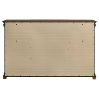 Garland 9-drawer Bedroom Dresser Cabinet Brown Cherry