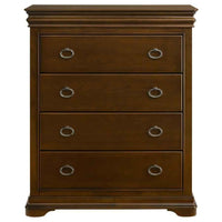 Garland 4-drawer Bedroom Chest of Drawers Brown Cherry