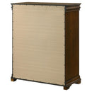Garland 4-drawer Bedroom Chest of Drawers Brown Cherry