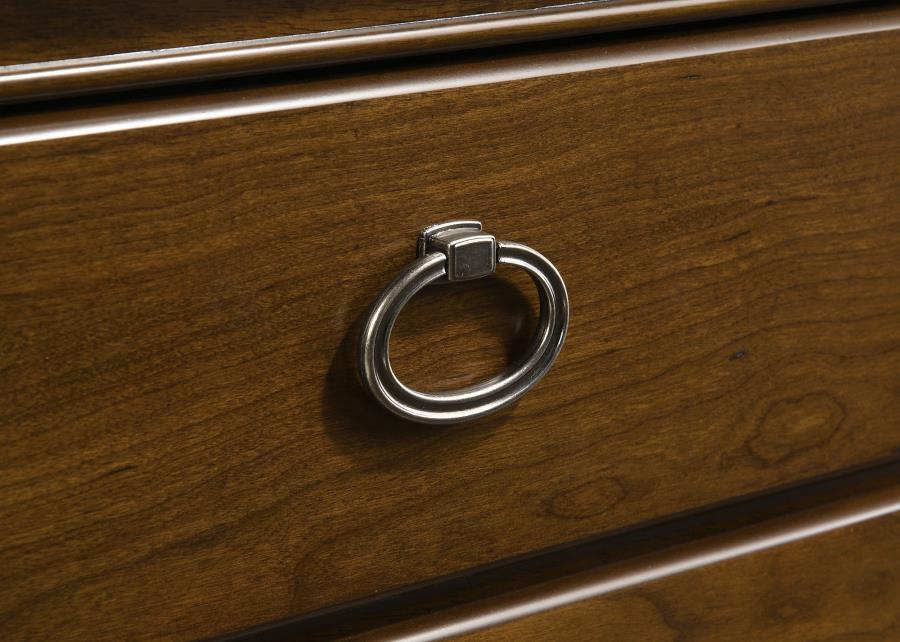 Garland 4-drawer Bedroom Chest of Drawers Brown Cherry