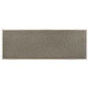 Franco Fabric Upholstered Bench with Shelf Distressed White