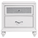 Barzini 4-piece Queen Bedroom Set White