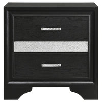 Miranda 4-piece Full Bedroom Set Black