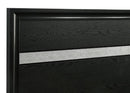 Miranda 51-inch Wood Full Storage Panel Bed Black
