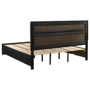 Miranda 5-piece Eastern King Bedroom Set Black