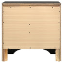 Miranda 3-drawer Nightstand Bedside Table Black