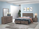 Brantford 4-piece Queen Bedroom Set Barrel Oak