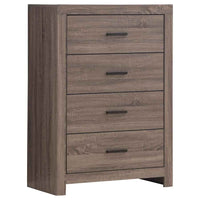 Brantford 4-drawer Bedroom Chest Barrel Oak