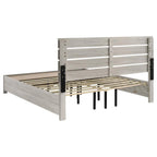 Home & Sleep Outlet - Brantford 4-piece Eastern King Bedroom Set Coastal White