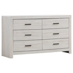 Home & Sleep Outlet - Brantford 4-piece Eastern King Bedroom Set Coastal White