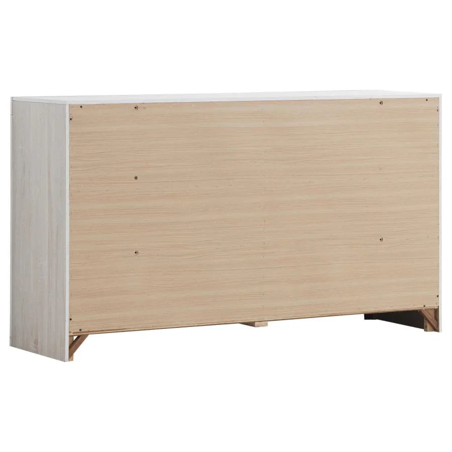 Home & Sleep Outlet - Brantford 4-piece Eastern King Bedroom Set Coastal White